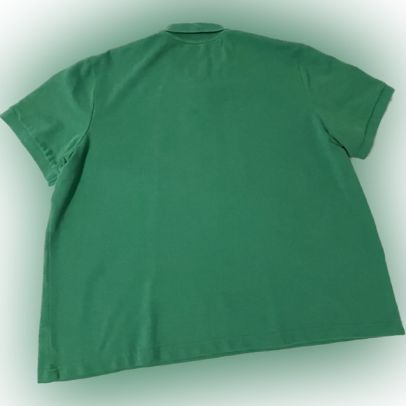 Kelley Green Collar 3 Button Shirt, High School Uniform Shirt, Juniors Polo - Picture 3 of 9